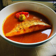 Light Pepper Soup with Smoked Fish